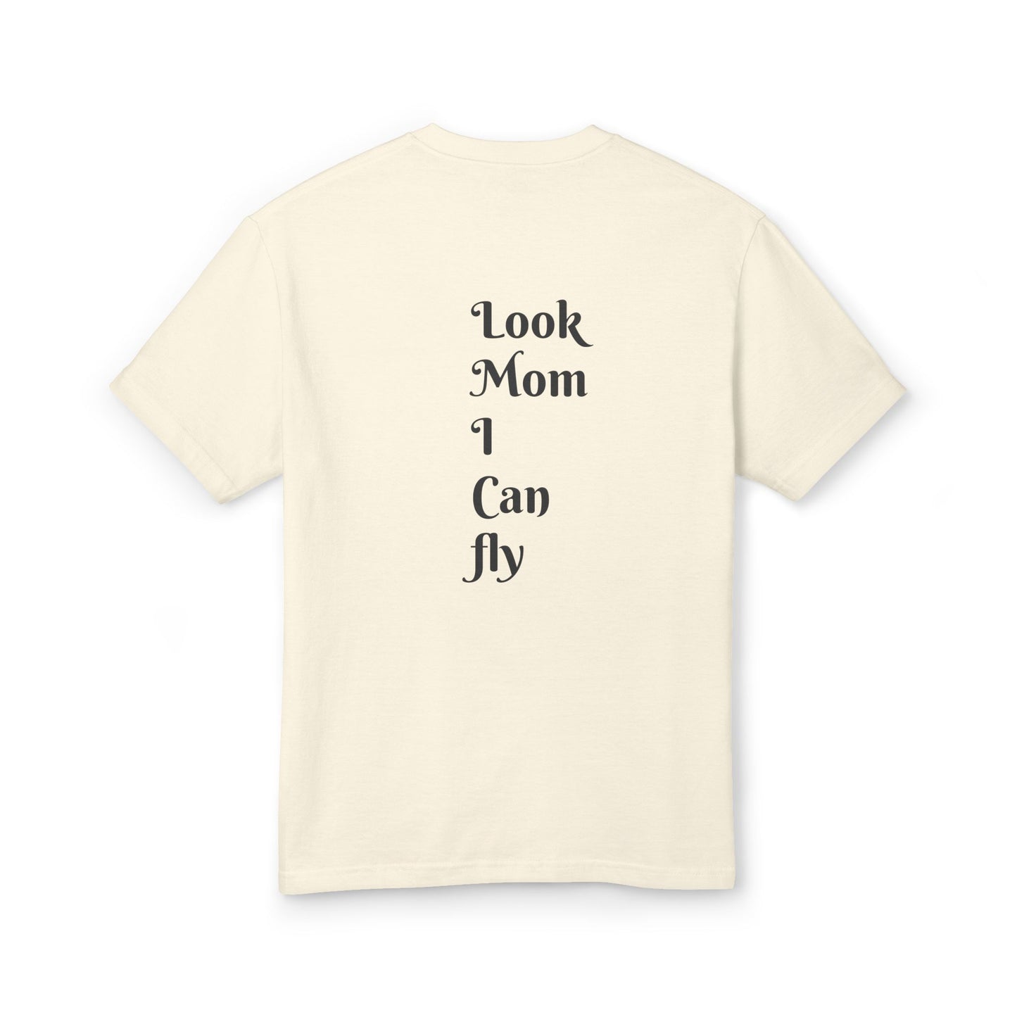 Travis Scott Inspired Heavyweight Cotton Tee - "Look Mom I Can Fly" Graphic Shirt