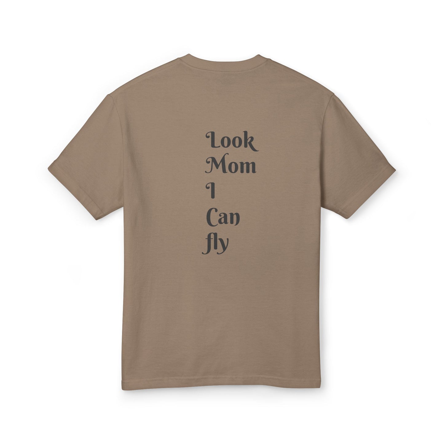 Travis Scott Inspired Heavyweight Cotton Tee - "Look Mom I Can Fly" Graphic Shirt